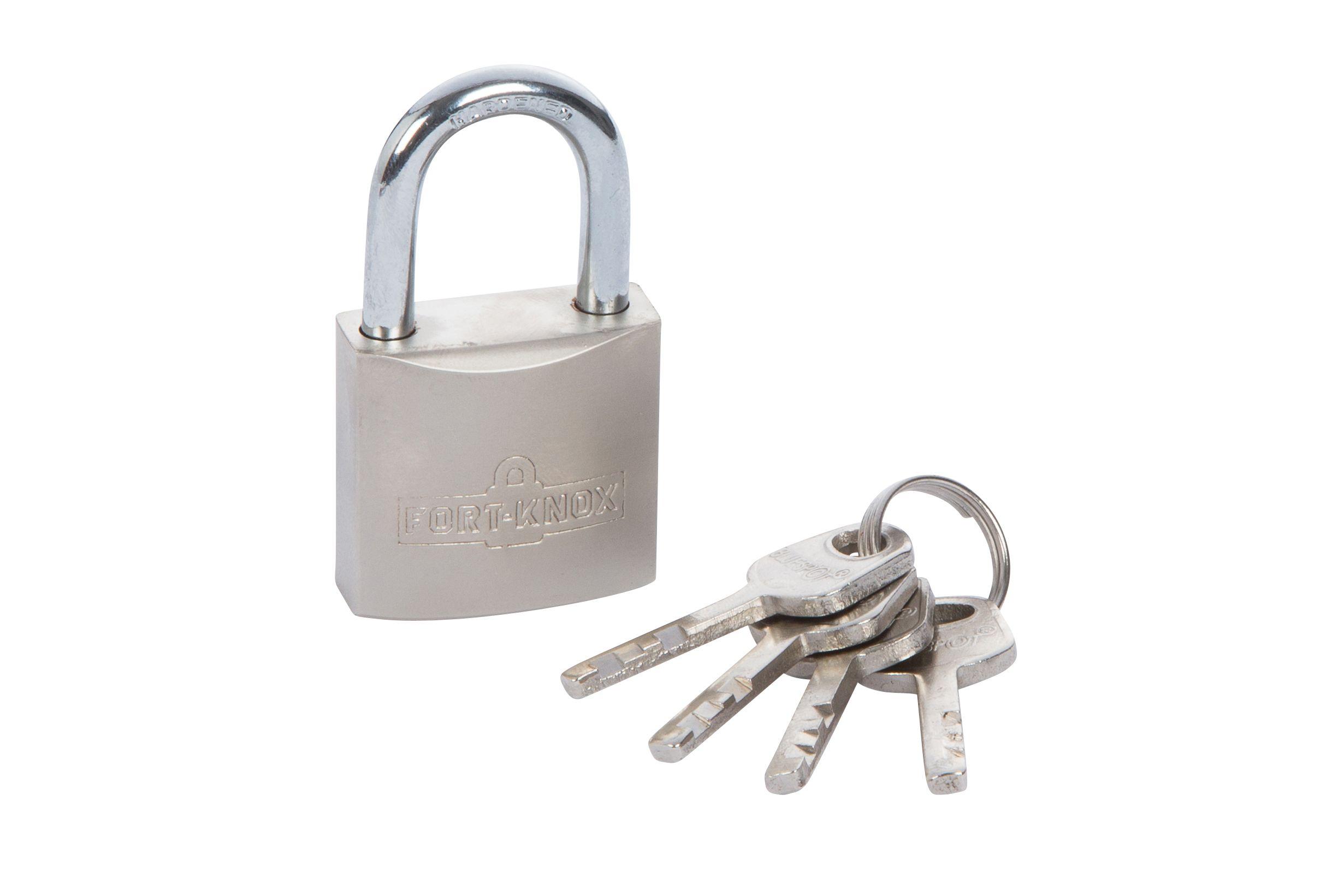 Blue Spot Tools 30mm Satin Finish Padlock