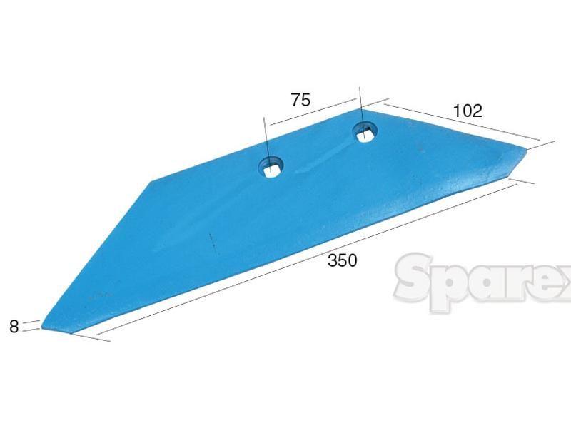 Share wing 350x8mm RH for Rabewerk GG51