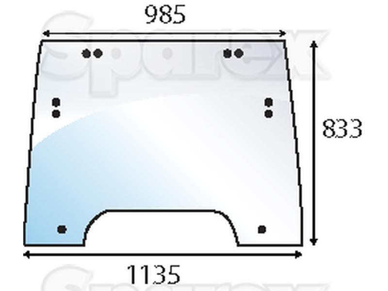 Windscreen for Fiat, Ford New Holland