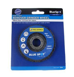 Blue Spot Tools 100mm (4") Rust Remover Grinding Wheel