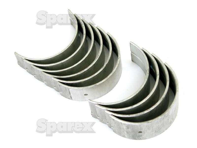Main Bearing +0.020'' (0.50mm) (Set) for Ford New Holland 655 (Backhoe)