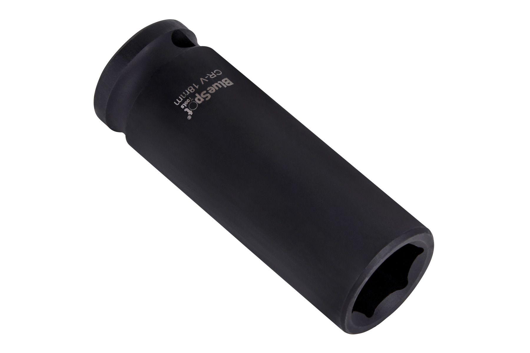 Blue Spot Tools Individual 18mm 1/2" Deep Impact Hex Socket