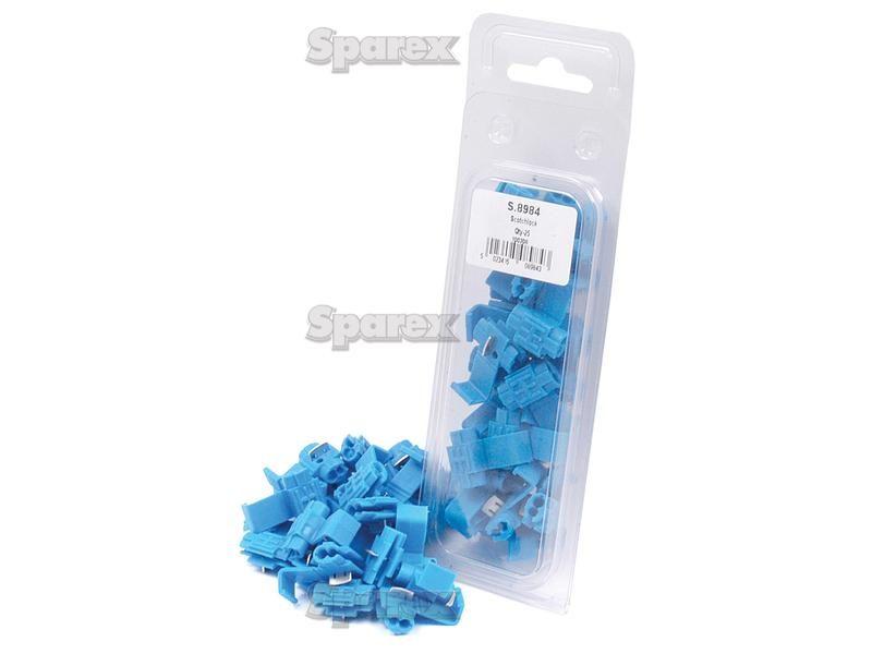 Scotchlock Terminal, Standard Grip Blue (Agripak 25 pcs.)