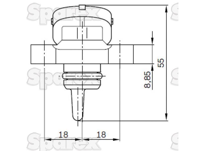 Boost Sensor for Steyr 4135 PROFI