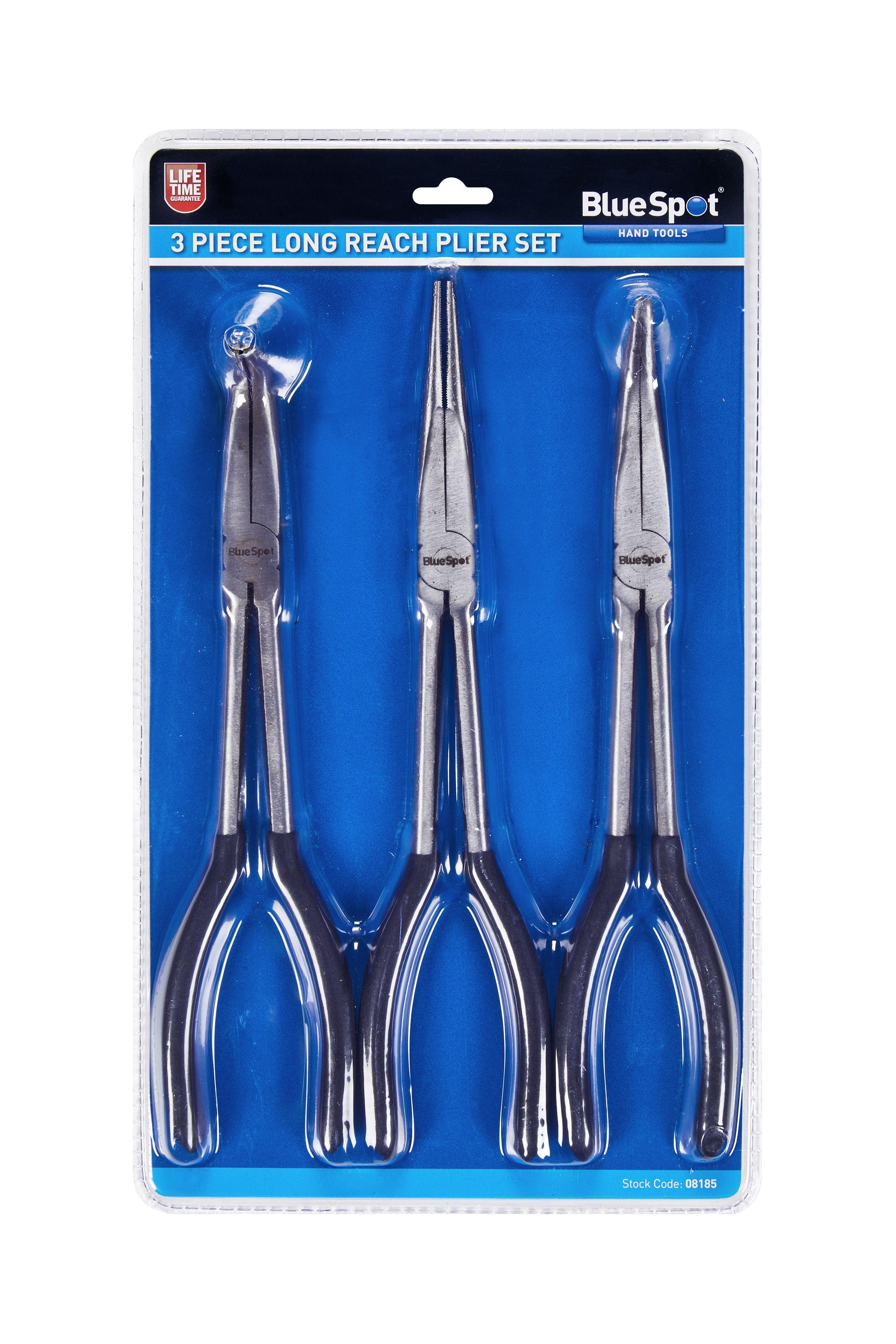 Blue Spot Tools 3 PCE Long Reach Plier Set