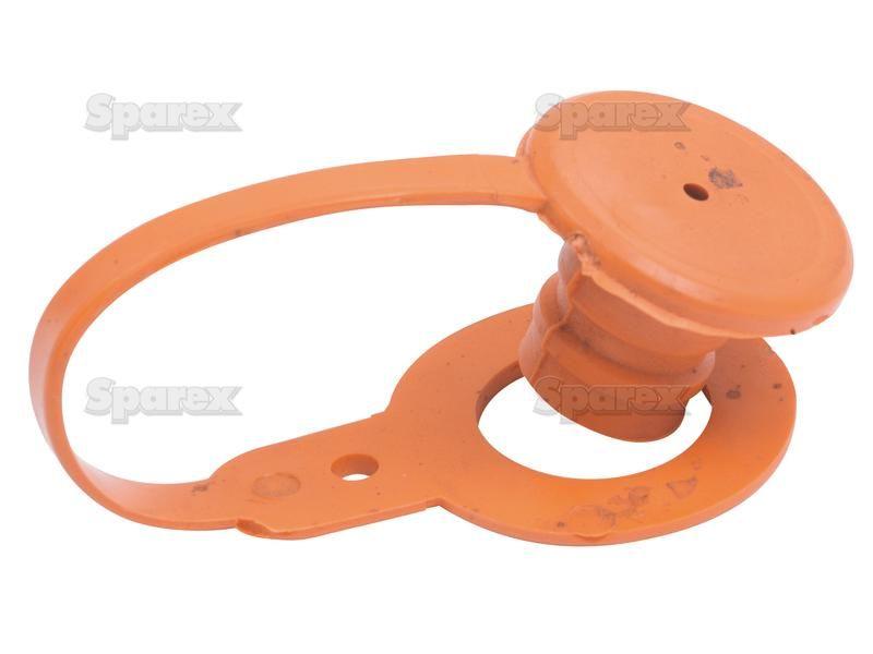 Dust Plug 3/8'' Orange Fits Male