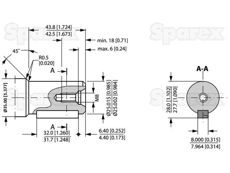 Orbital Hydraulic Motor Danfoss (OMP315)