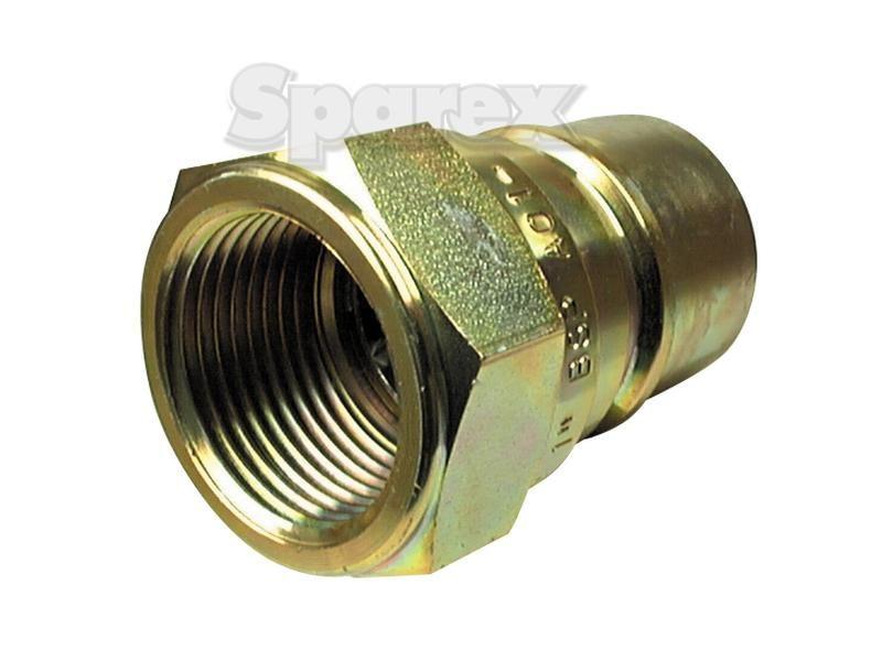 Sparex Quick Release Hydraulic Coupling Male 1/2'' Body x 1/2'' BSPT Female Thread