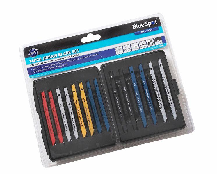 Blue Spot Tools 14 PCE Jigsaw Blade Set