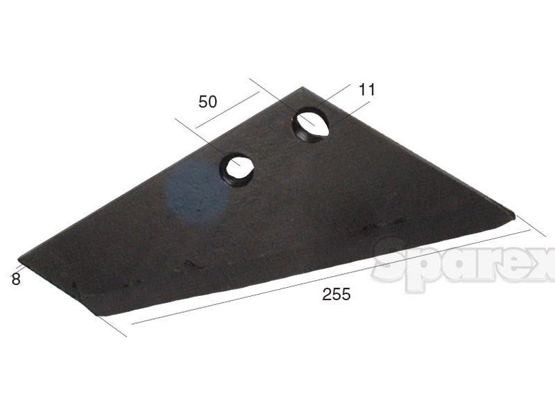 Wing 290x8mm RH for Rau POLYMAG