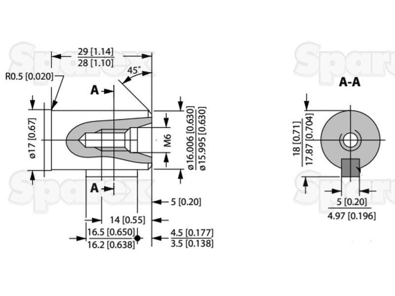 Orbital Hydraulic Motor Danfoss (151G0013, OMM50, OMM50151G0013)
