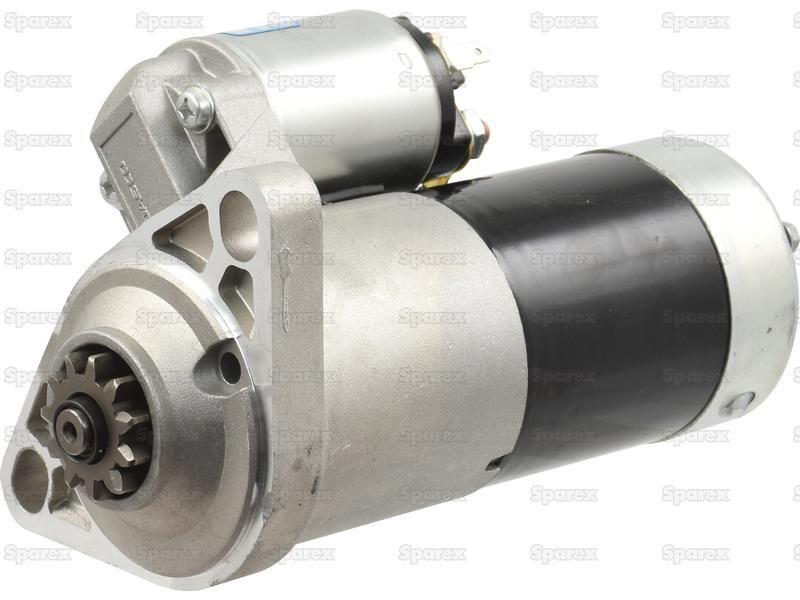 Starter Motor - 12V, 1.4Kw, Gear Reducted (Sparex) for Ford New Holland