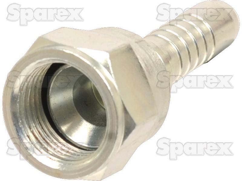 Dicsa JIC 37° Hose Insert 5/16'' x 1/2'' Female Thread Straight Swivel