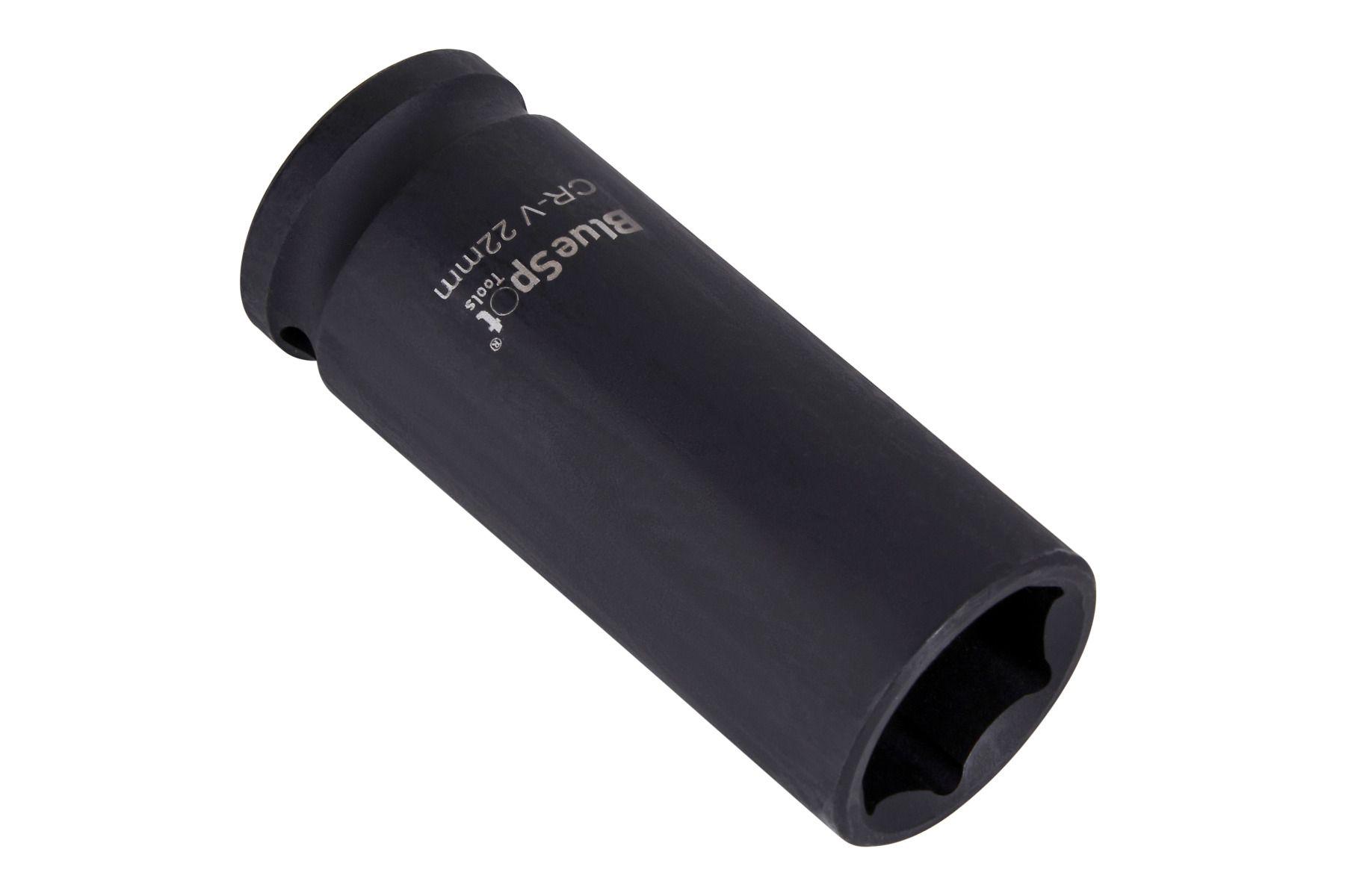 Blue Spot Tools Individual 22mm 1/2" Deep Impact Hex Socket