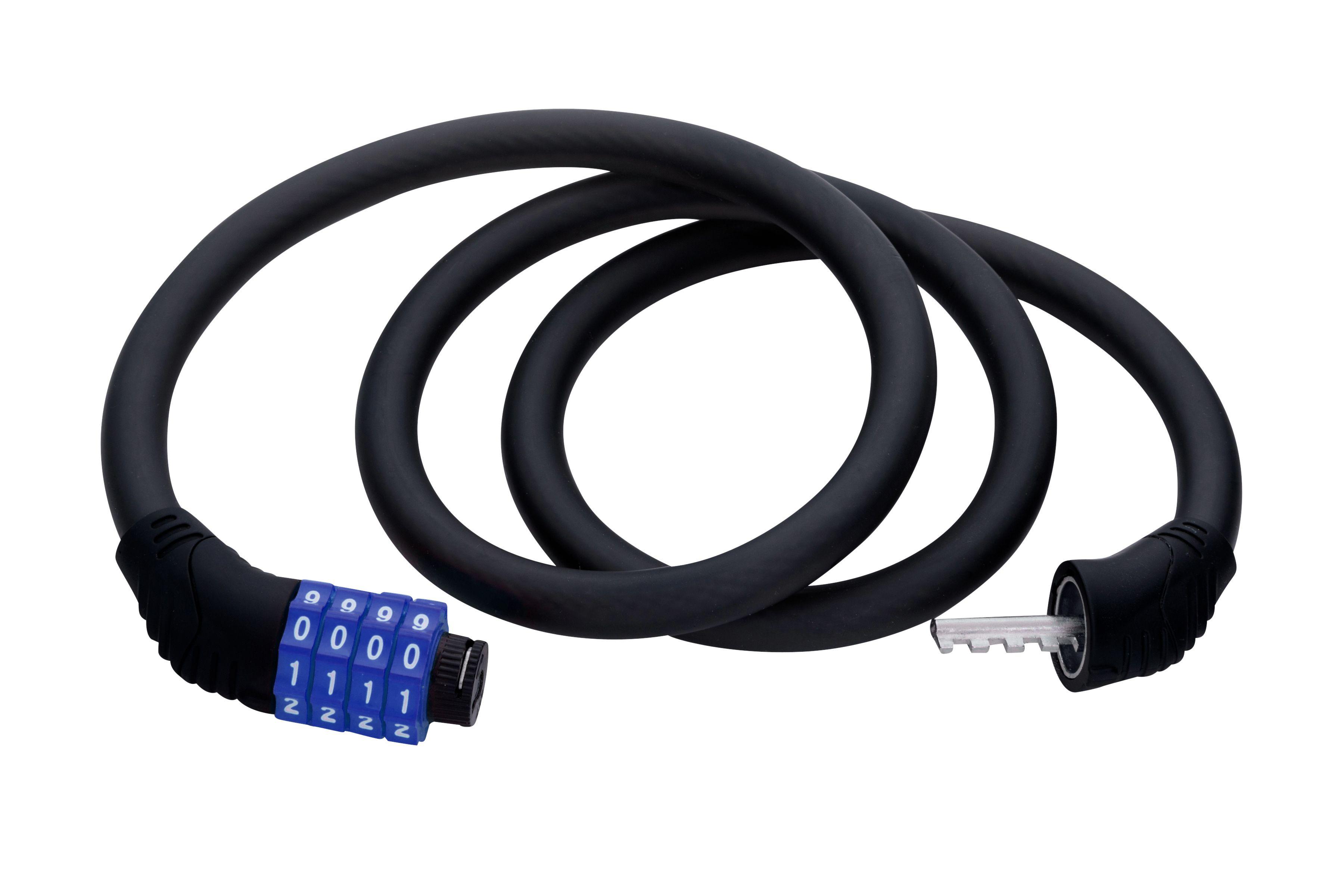 Blue Spot Tools 1m x 12mm Combination Cable Lock