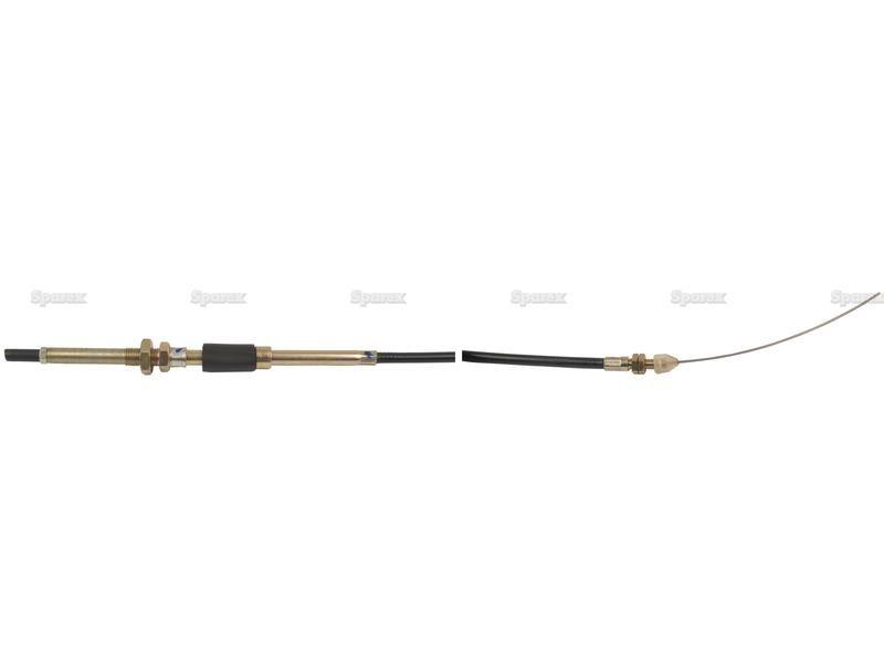 Engine Stop Cable - Length: 1538mm, Outer cable length: 1387mm. for Case IH