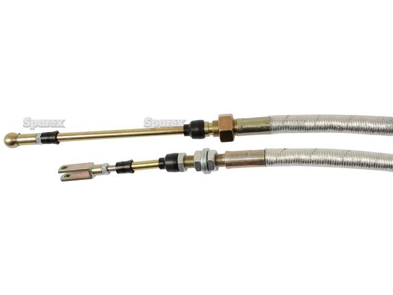 PTO Clutch Cable - Length: 1624mm, Outer cable length: 1240mm. for Case IH 5250 (Maxxum Series)