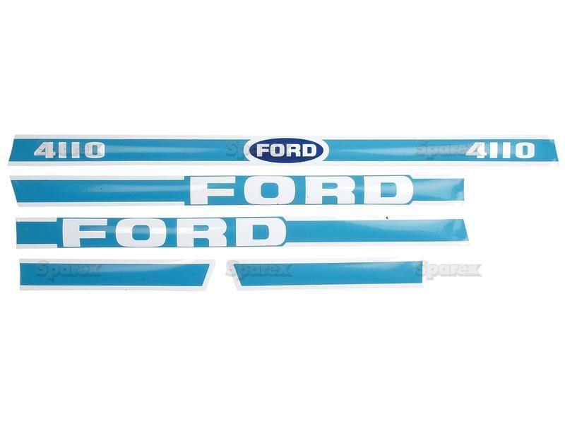 Decal Set - Ford / New Holland 4110 for Ford New Holland 4110 (10 Series)