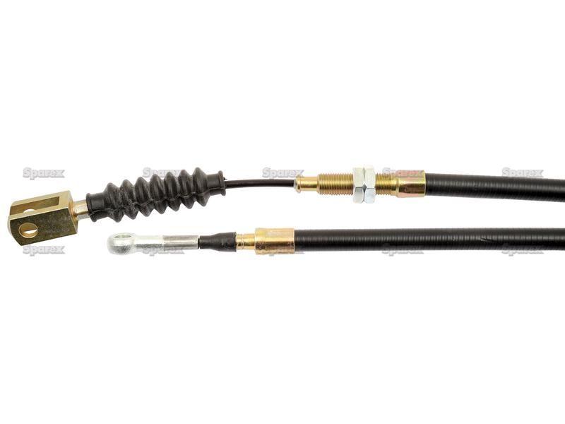 PTO Clutch Cable - Length: 988mm, Outer cable length: 737mm. for Case IH 956 (56 Series)