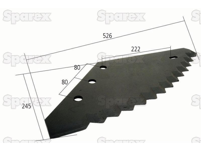 Feeder Wagon Blade for Abbey