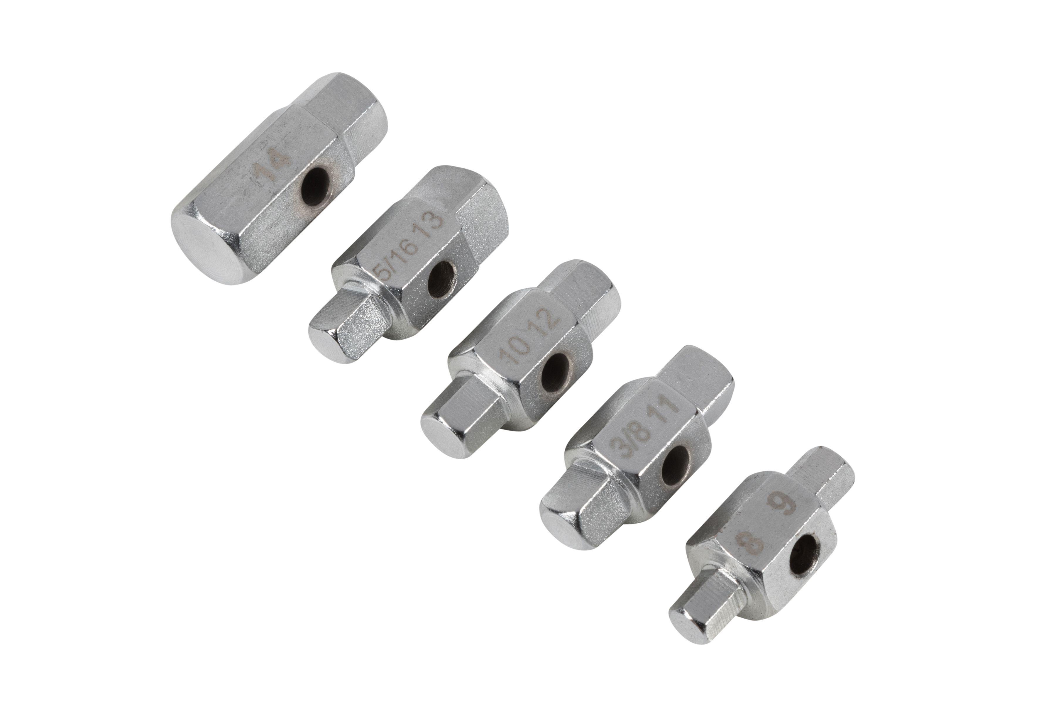 Blue Spot Tools 5 PCE Double Drain Plug Keys