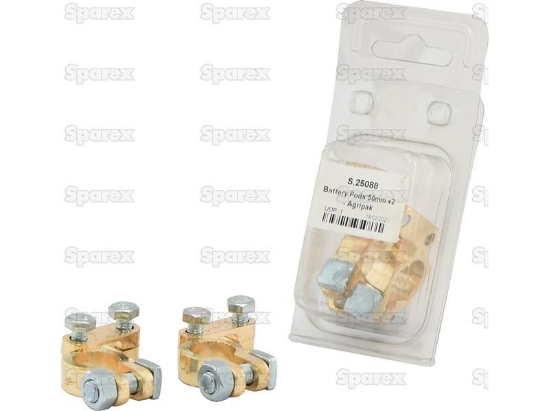 Battery Pods 50mm x2 - Agripak
