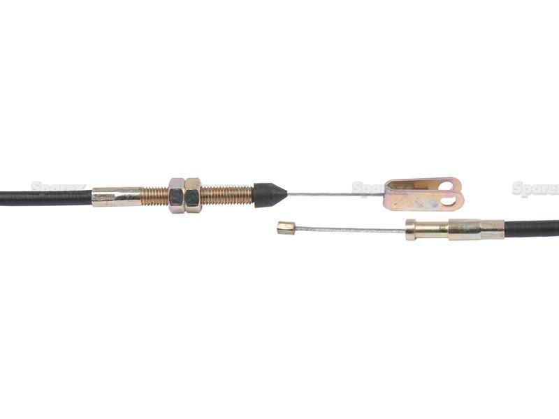 Foot Throttle Cable - Length: 1200mm, Outer cable length: 1073mm. for Massey Ferguson 240 (200 Series)