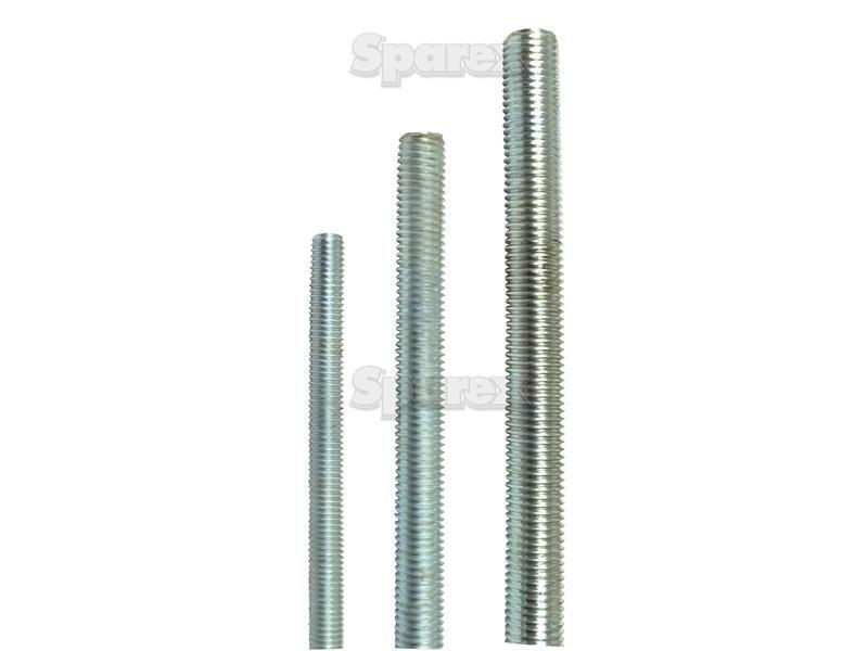 Metric Threaded Bar, Size: Ø8mm, Length: 1M, Tensile strength: 4.6.
