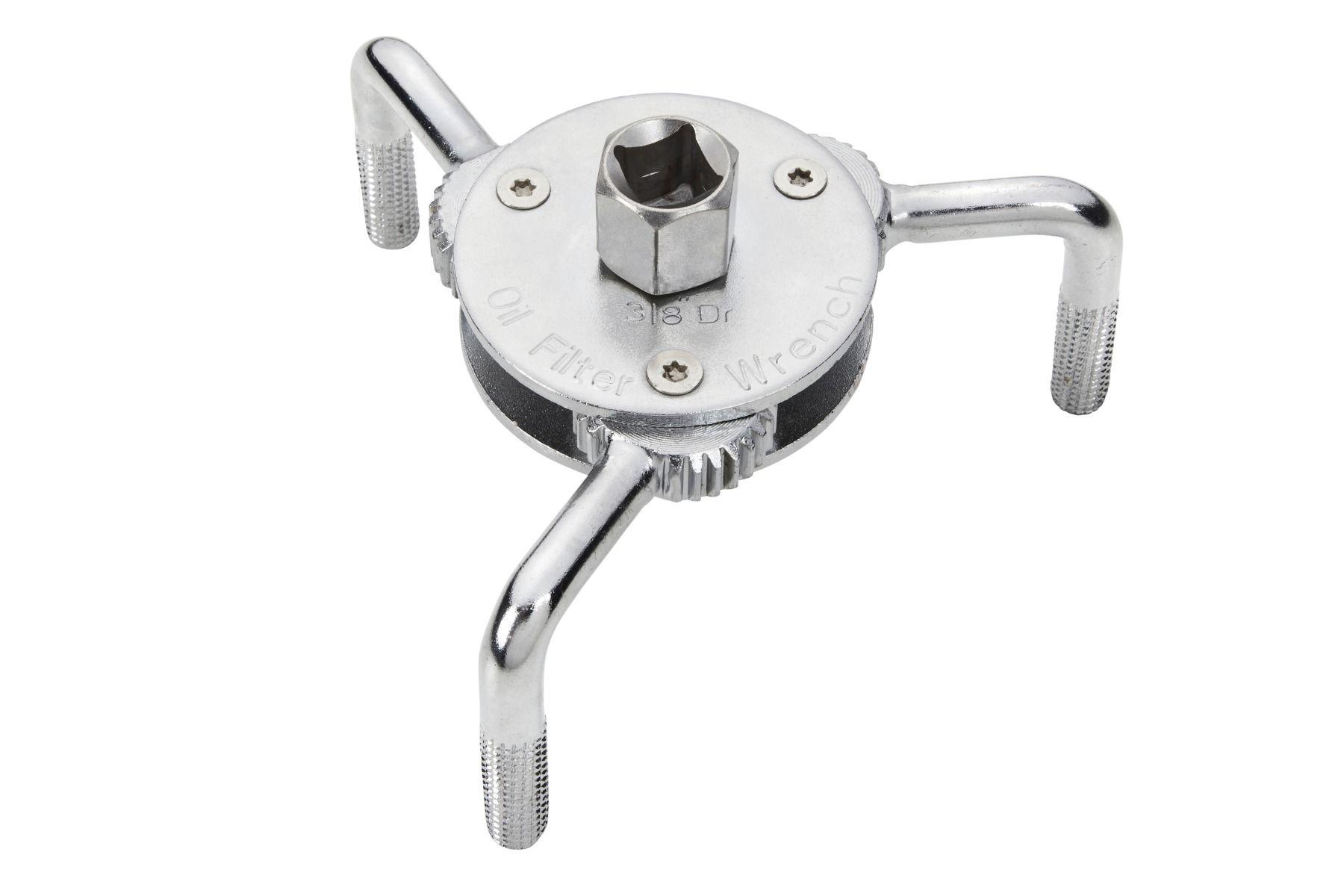Blue Spot Tools 3/8" & 1/2" 3 Jaw Adjustable Filter Wrench (65-120mm)