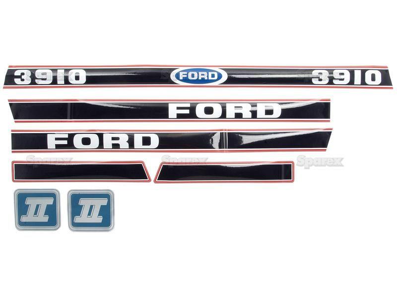 Decal Set - Ford / New Holland 3910 Force II for Ford New Holland 4610 (10 Series)