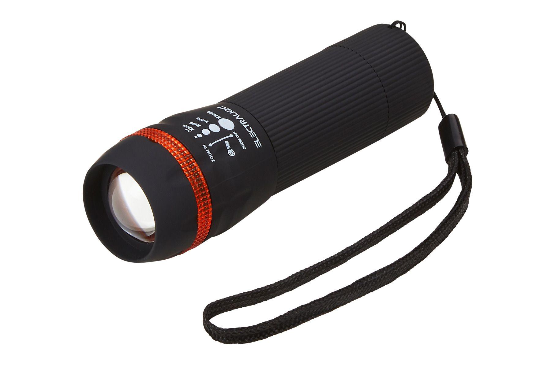 Electralight 1W LED Zoom Torch (50 Lumens) No Batteries