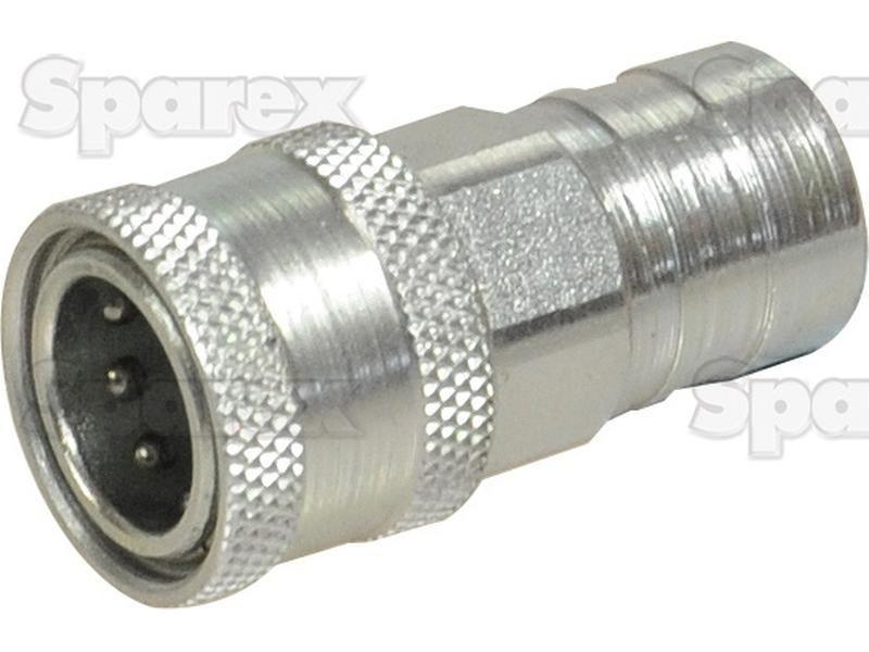 Sparex Quick Release Hydraulic Coupling Female 1/4'' Body x 1/4'' BSP Female Thread