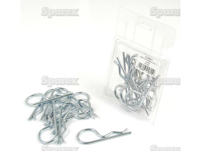Grip Clip - Single Wound, Clip Ø4.5mm x 93mm