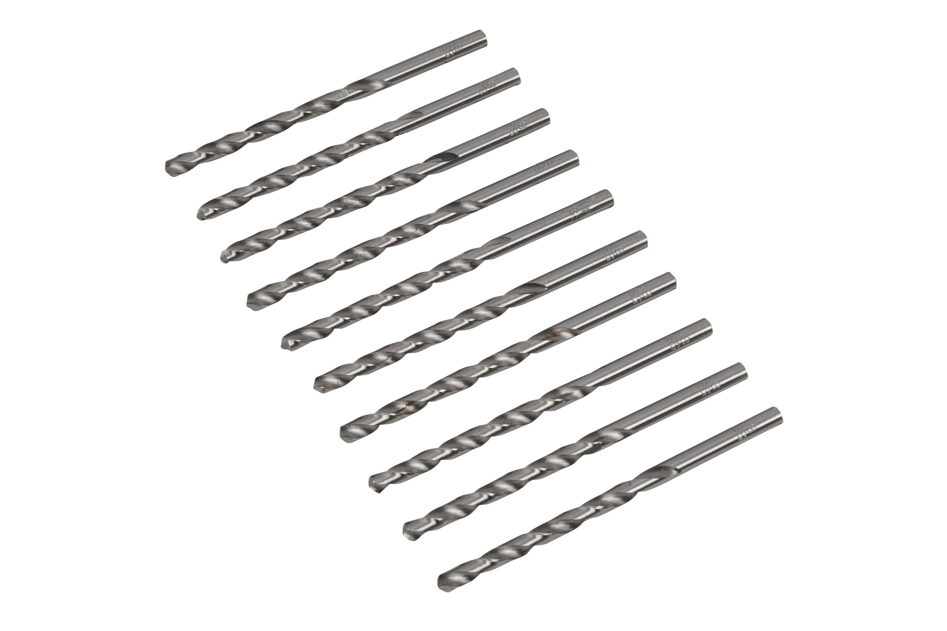 Blue Spot Tools 10 PCE 4.8mm HSS Drill Set