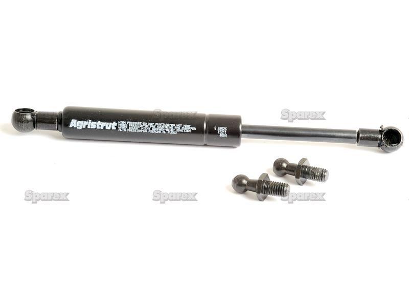 Gas Strut, Total length: 200mm for Ford New Holland (81878231, 83982853, E9NN9423552AA, E9NN9423552AB)