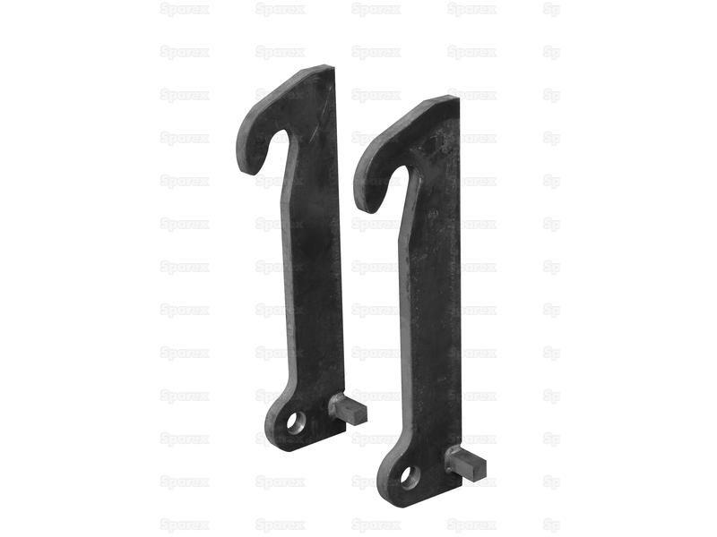 Loader Bracket (Pair), Replacement for: JCB Tool Carrier. for JCB TOOL CARRIER