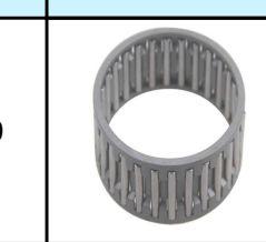 VALTRA TRACTOR NEEDLE BEARING (AGCO) VLA9049