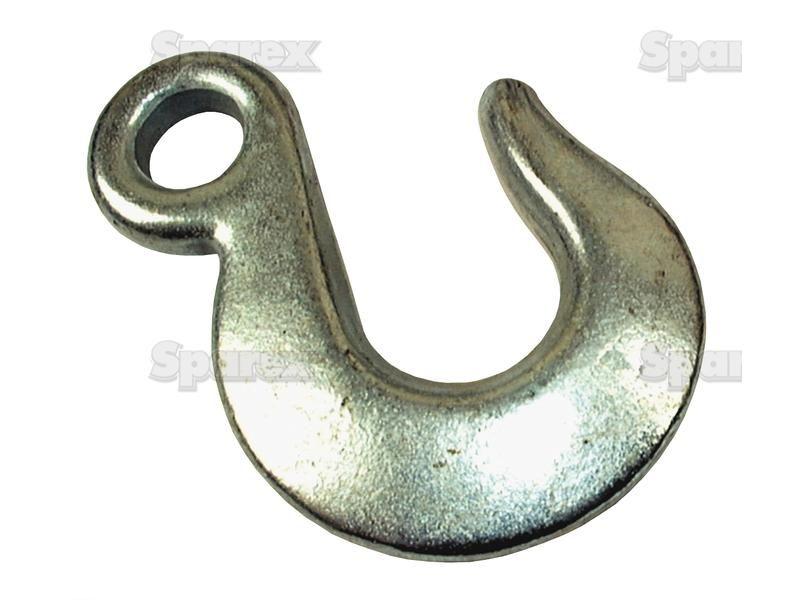 Eye Hook 22mm throat, 11mm Ø Eye, 6mm Ø chain, 250kg