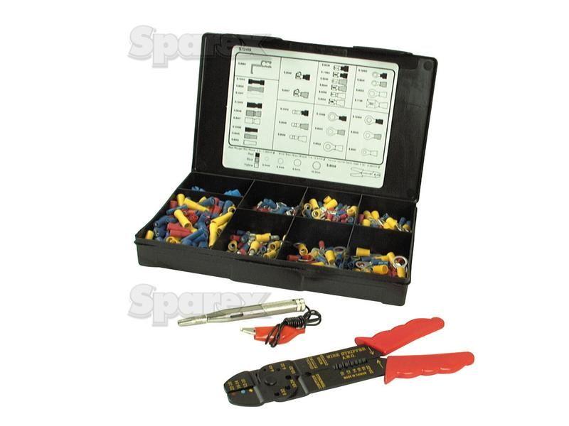 Pre Insulated Terminal Kit complete with Crimping Tool and Electrical Tester