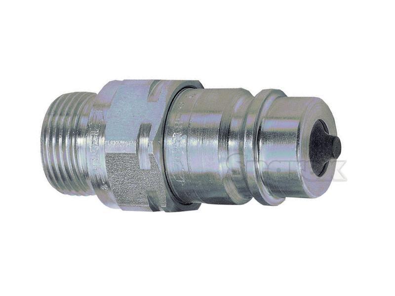 Faster Quick Release Hydraulic Coupling Male 1/2'' Body x M22 x 1.50 Metric Male Thread Faster S.p.A (CNV082/2215 M, CNV082/2215M)