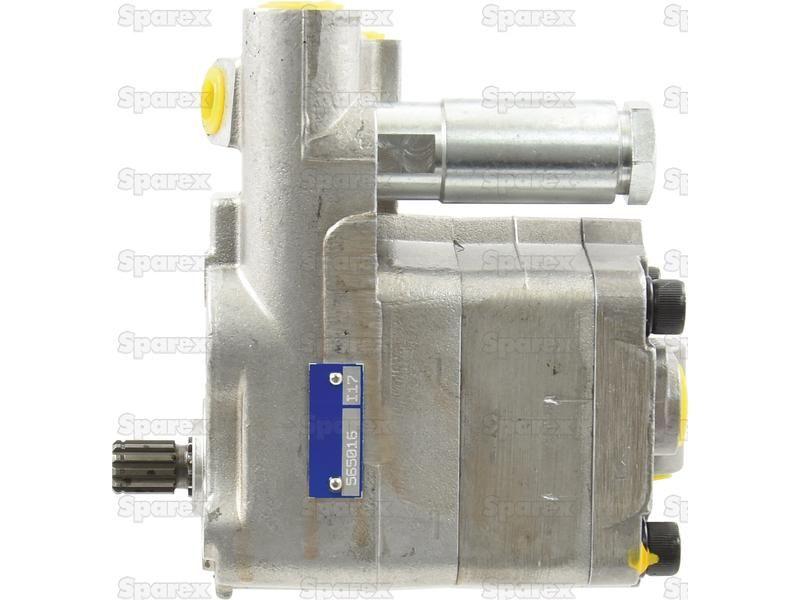 Auxiliary Hydraulic Pump for Landini/Massey Ferguson | Single inlet, 12 spline