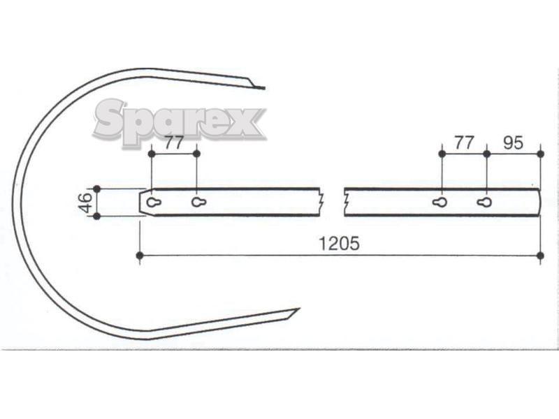 Pick Up Reel Band Ford New Holland (535889)