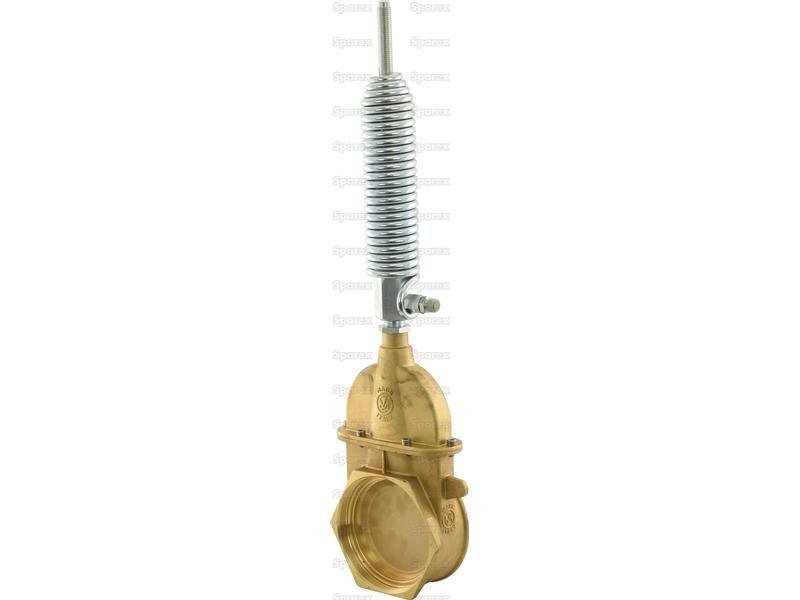 Gate valve with oildynamic ram with spring - Double threaded 6''