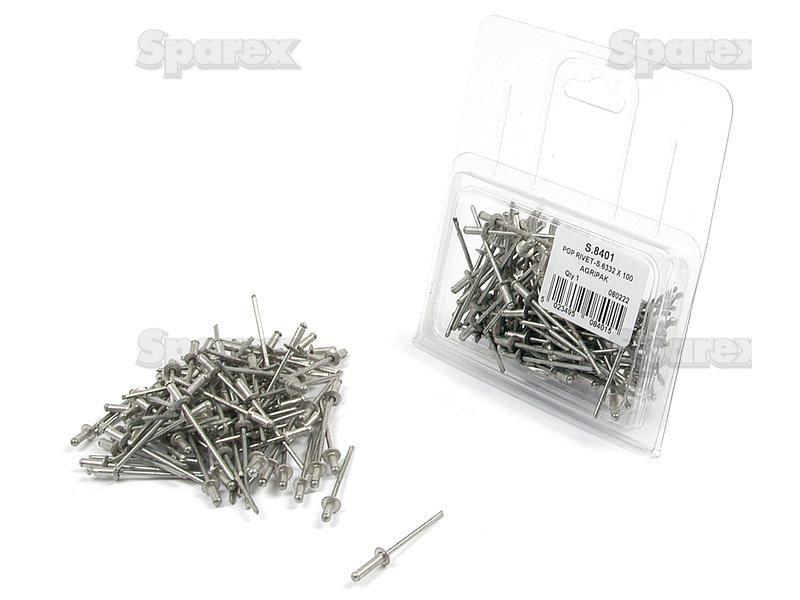 Pop Rivets (100 pcs.) Agripak
