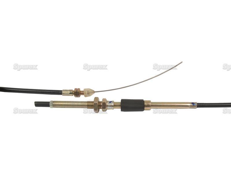 Engine Stop Cable - Length: 1538mm, Outer cable length: 1387mm. for Case IH