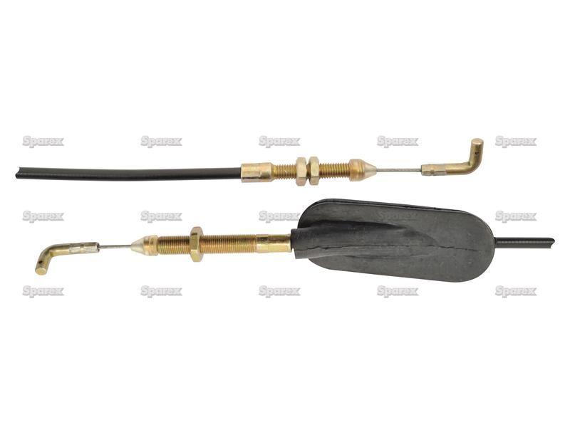 Hand Throttle Cable - Length: 1668mm, Outer cable length: 1554mm. for Deutz-Fahr DX4.57 (DX4 Series)