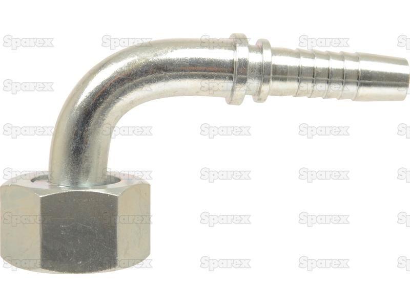 Dicsa Metric 24°/60° Hose Insert 3/8'' x M18 x 1.5 (12L) Female Thread 90° Swept Swivel
