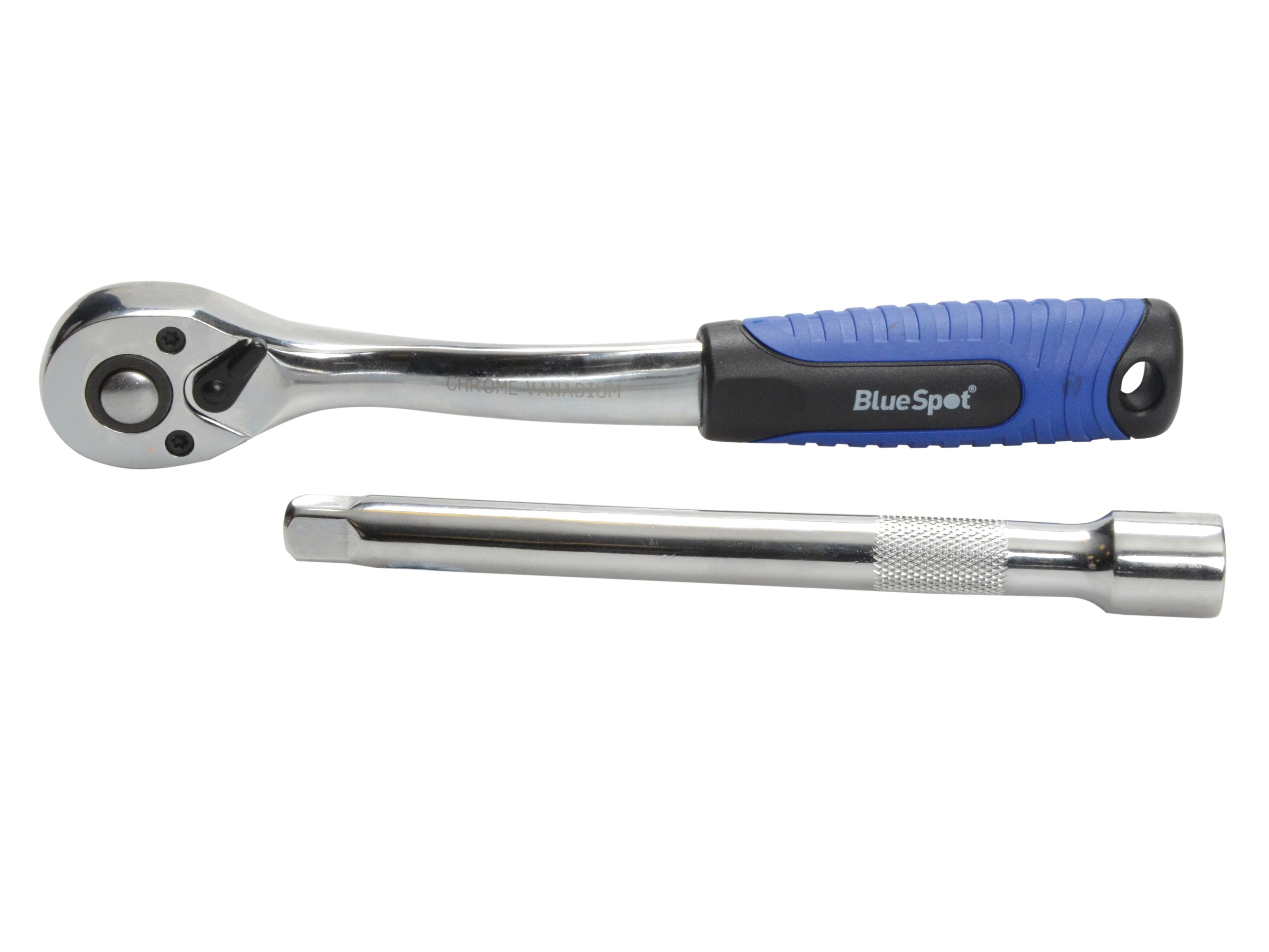 Blue Spot Tools 12 PCE 3/8" Ratchet & Socket Set