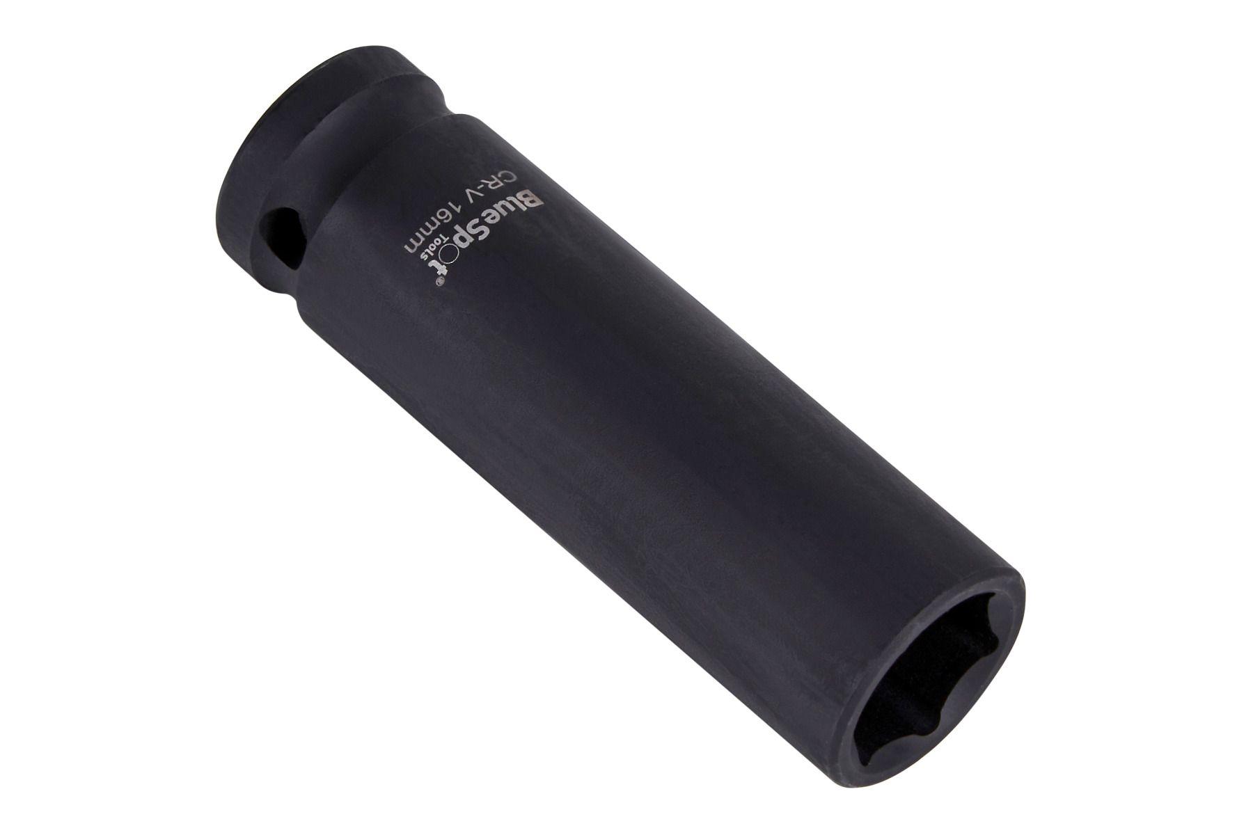 Blue Spot Tools Individual 16mm 1/2" Deep Impact Hex Socket