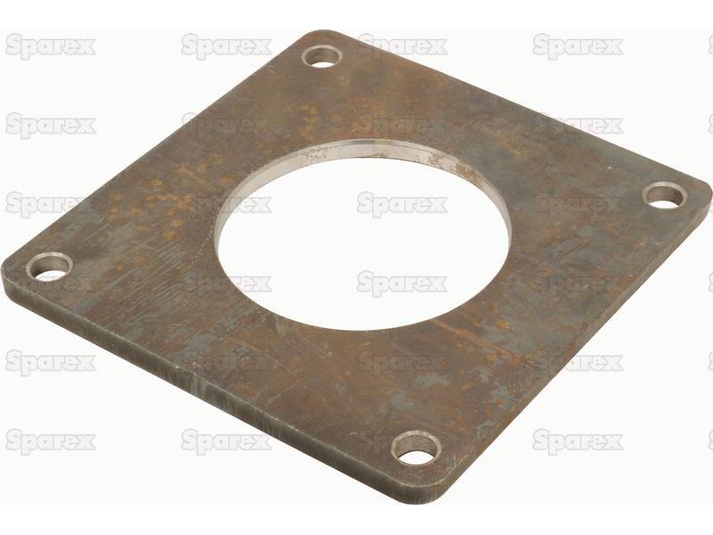 Weld on Square Flange 5'' (125mm) (Non Galvanised)